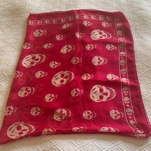 Alexander McQueen Silk Skull Scarf